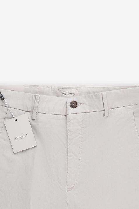 Hose Herren Yan Simmon Chinos Slim Einfarbig 50% cotton  44% ly 4% silk 2% ea