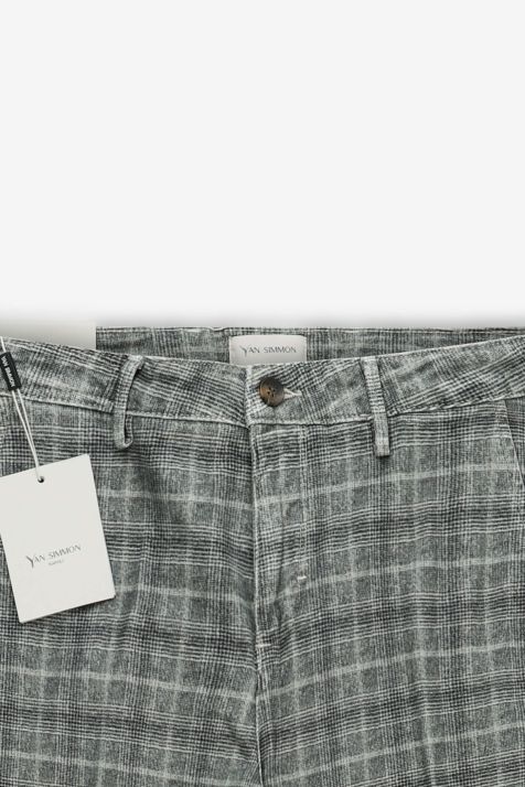 Hose Herren Yan Simmon Chinos Slim Karo 99 % Baumwolle, 1 % Elastan