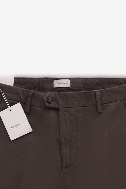 Hose Herren Yan Simmon Chinos Regular Einfarbig 97% Baumwolle 3% elastan