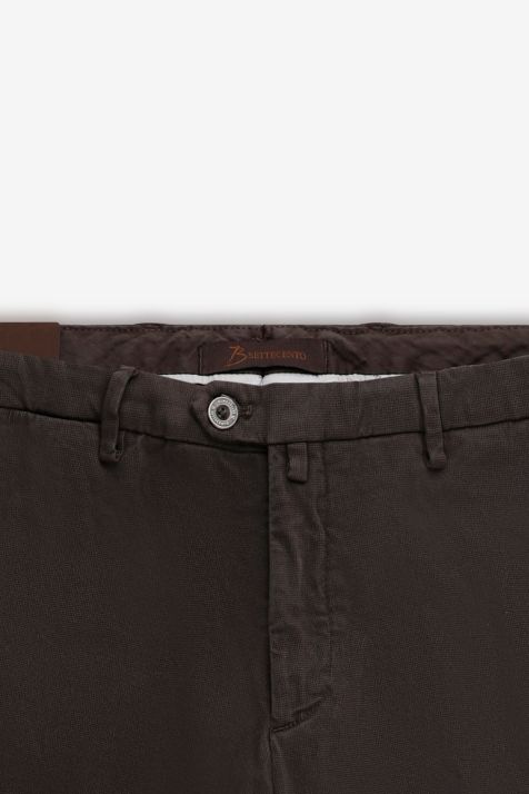 Pantalon Homme B-Settecento Chino Slim Uni