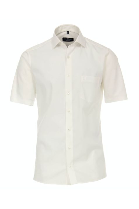 Camisa Hombre Casamoda Regular No Plancha Lisa cuello Francés Manga corta