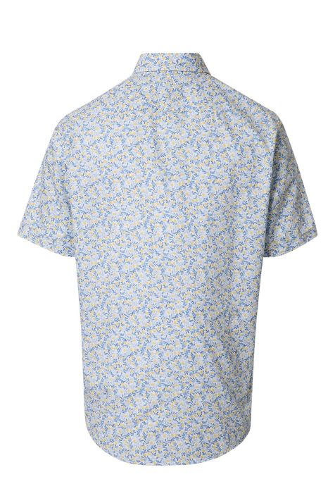 Men's Shirt Casamoda Classic Patterned collar Italian Short sleeve