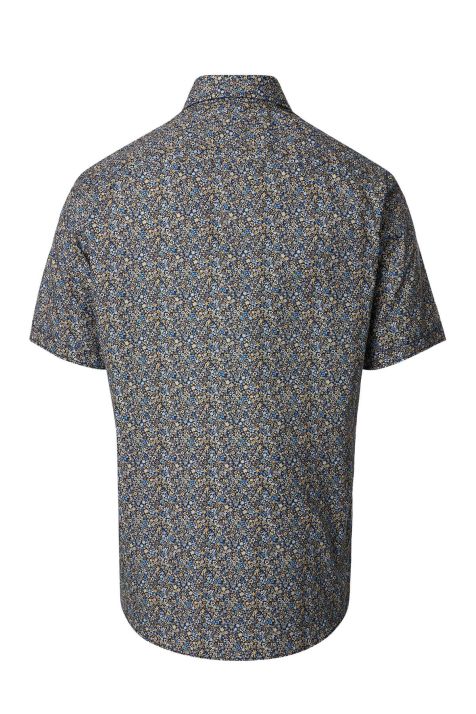Hemd Herren Casamoda Classic Muster kragen Button-Down Kurze Ärmel