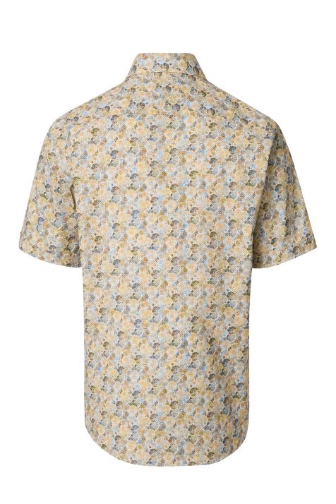 Hemd Herren Casamoda Classic Muster kragen Button-Down Kurze Ärmel