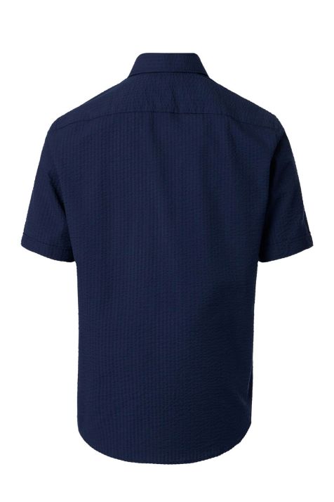 Hemd Herren Casamoda Classic Einfarbig kragen Button-Down Kurze Ärmel