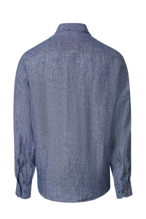 Chemise Homme Casamoda Classic Uni col Boutonné Manche longue