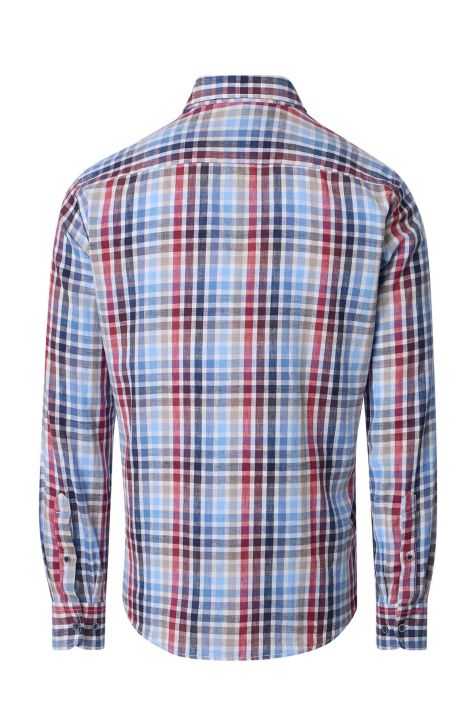 Men's Shirt Casamoda Classic Check collar Button down Long sleeve