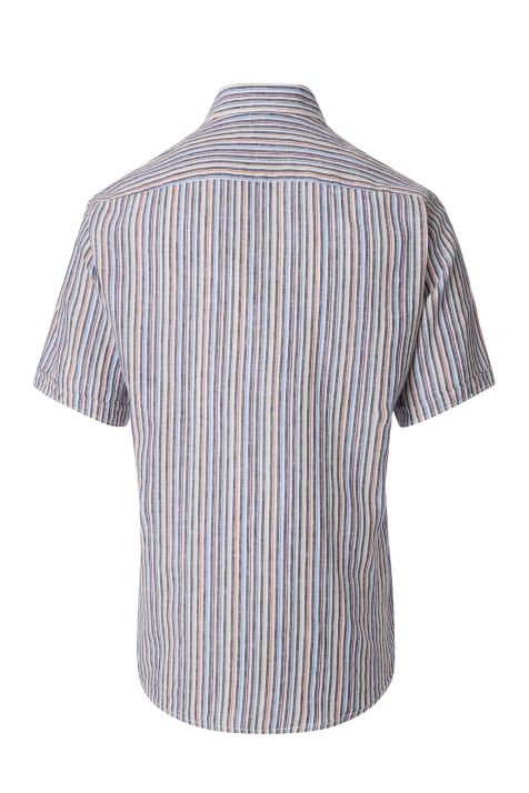 Men's Shirt Casamoda Classic Stripe collar Button down Short sleeve