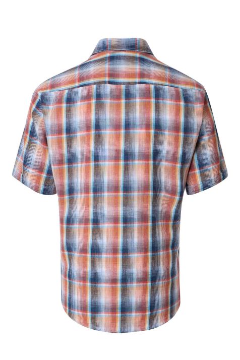 Men's Shirt Casamoda Classic Check collar Italian Short sleeve