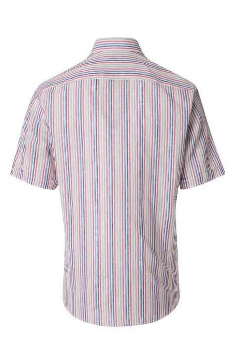 Chemise Homme Casamoda Classic Rayures col Classique Manche courte