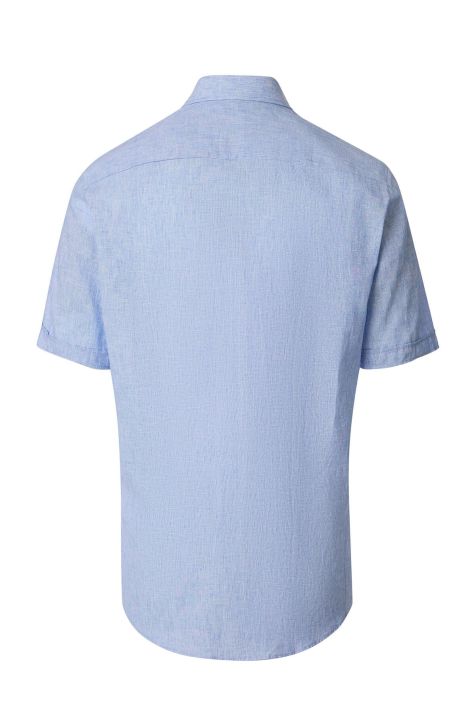 Men's Shirt Casamoda Classic Plain collar Button down Short sleeve