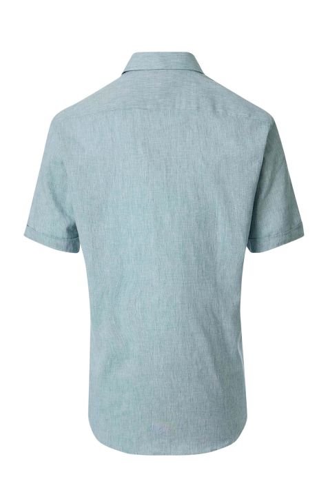 Chemise Homme Casamoda Classic Uni col Boutonné Manche courte