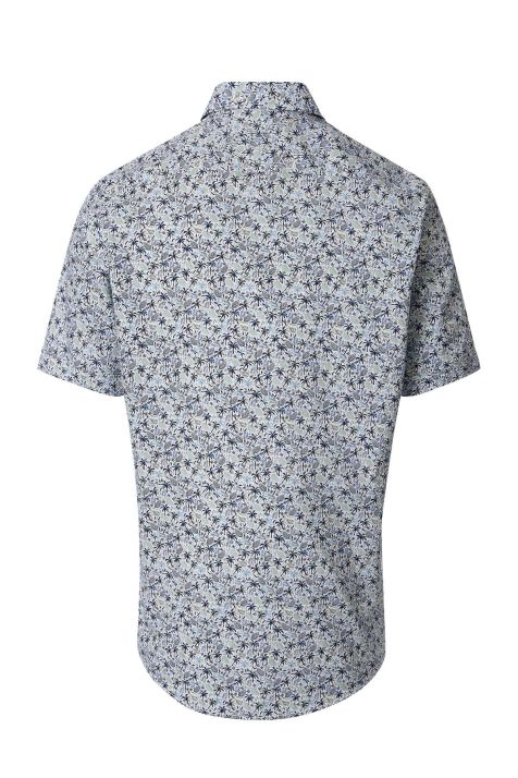 Men's Shirt Casamoda Classic Patterned collar Button down Short sleeve