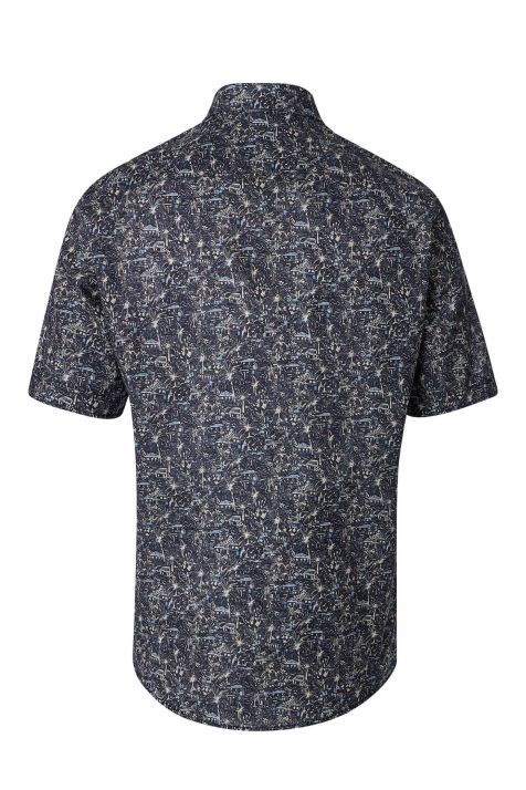 Chemise Homme Casamoda Classic Motifs col Classique Manche courte