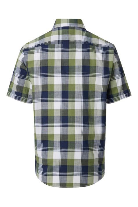 Men's Shirt Casamoda Classic Check collar Button down Short sleeve