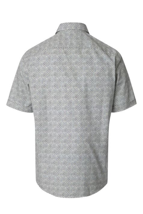 Men's Shirt Casamoda Classic Patterned collar Italian Short sleeve
