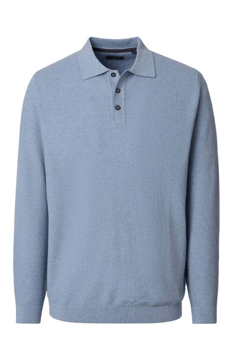 Polo Hombre Casamoda Classic Lisa Manga larga