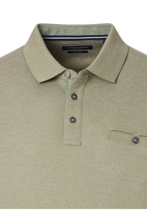 Men's Polo shirt Casamoda Classic Stripe Long sleeve
