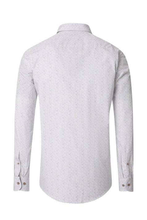 Men's Shirt Casamoda Classic Patterned collar Italian Long sleeve