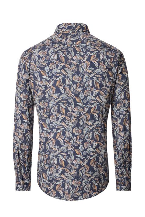 Men's Shirt Casamoda Classic Patterned collar Button down Long sleeve