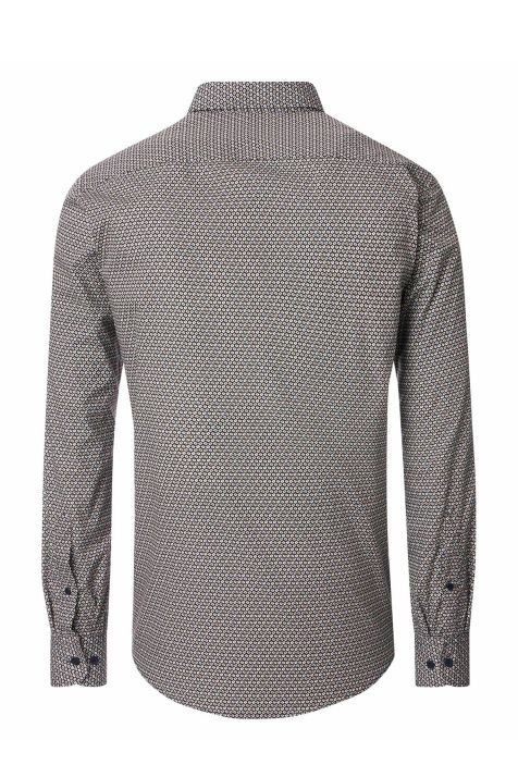 Men's Shirt Casamoda Classic Patterned collar Button down Long sleeve