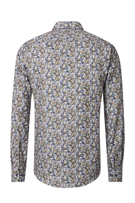 Men's Shirt Casamoda Classic Patterned collar Italian Long sleeve