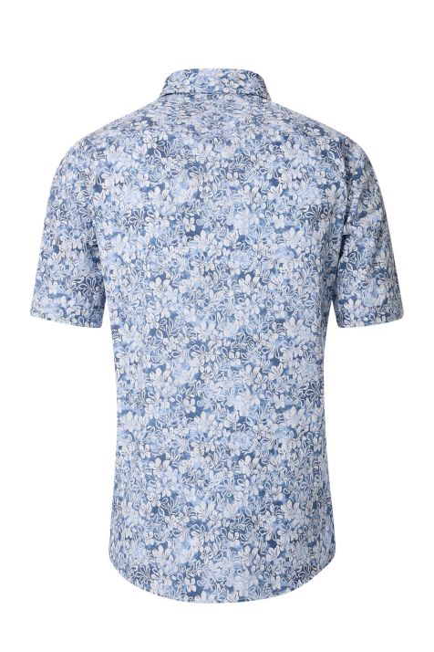 Hemd Herren Casamoda Classic Muster kragen Button-Down Kurze Ärmel