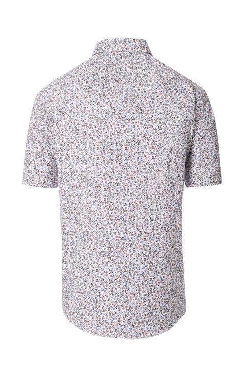 Hemd Herren Casamoda Classic Muster kragen Button-Down Kurze Ärmel