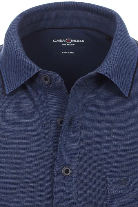 Poloshirt Herren Casamoda Regular Kurze Ärmel