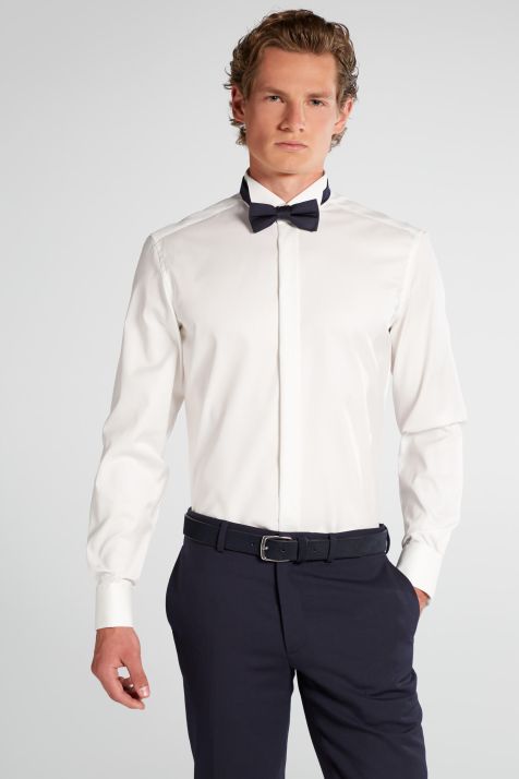 Men's Shirt Eterna Slim Not Iron collar Wing  Long sleeve