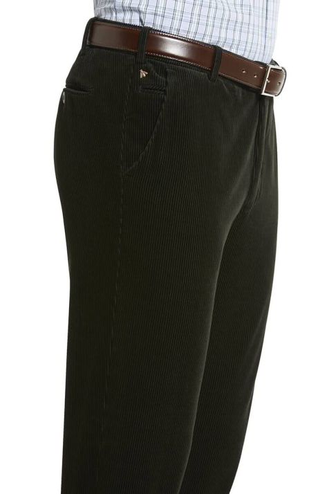 Hose Herren Meyer Chinos Regular Einfarbig