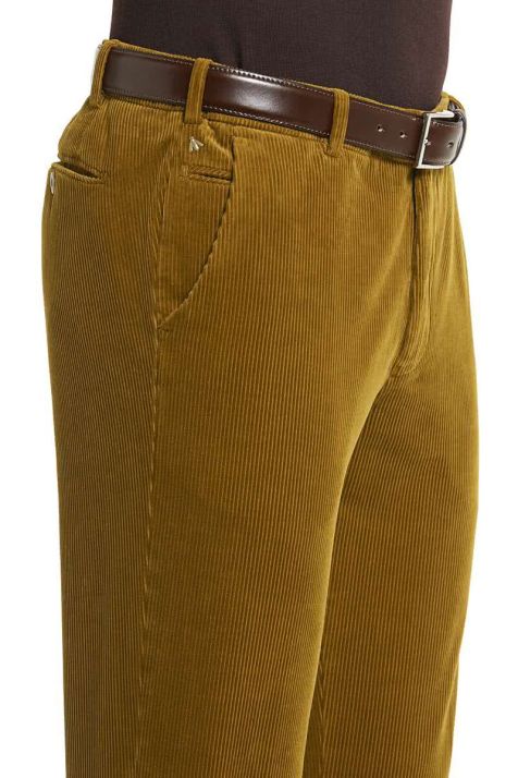 Hose Herren Meyer Chinos Regular Einfarbig