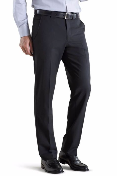 Hose Herren Meyer Chinos Regular Einfarbig