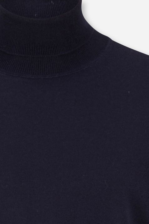 Pulls Homme Olymp col roulé Classic Uni 100% laine
