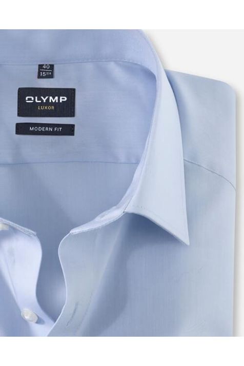 Camisa Hombre Olymp Classic Lisa cuello Francés Manga corta