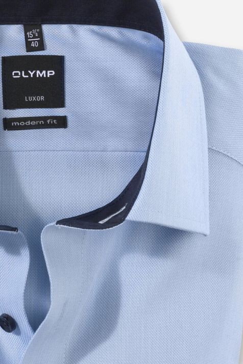Men's Shirt Olymp Classic Not Iron Plain collar French Long sleeve