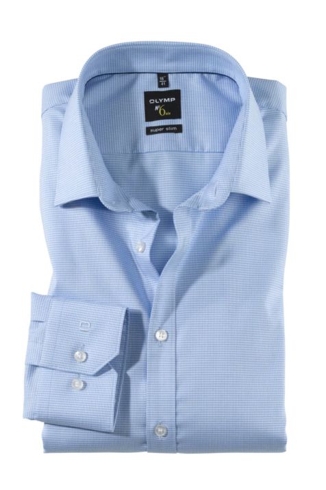 Men's Shirt Olymp Slim Semi-plain collar Italian Long sleeve