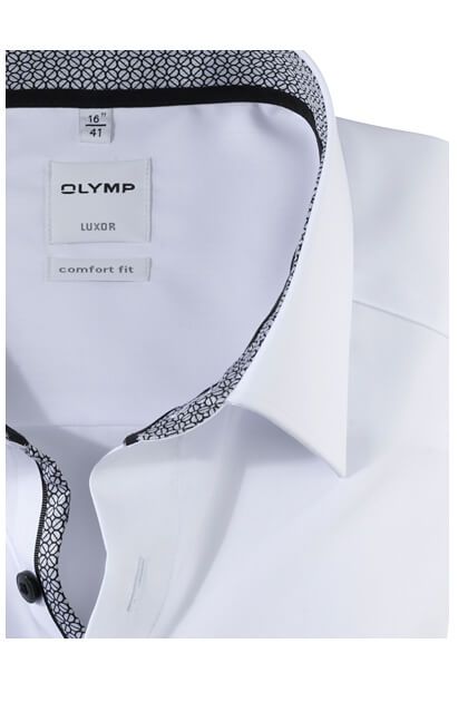 Men's Shirt Olymp Comfort Plain collar French Long sleeve
