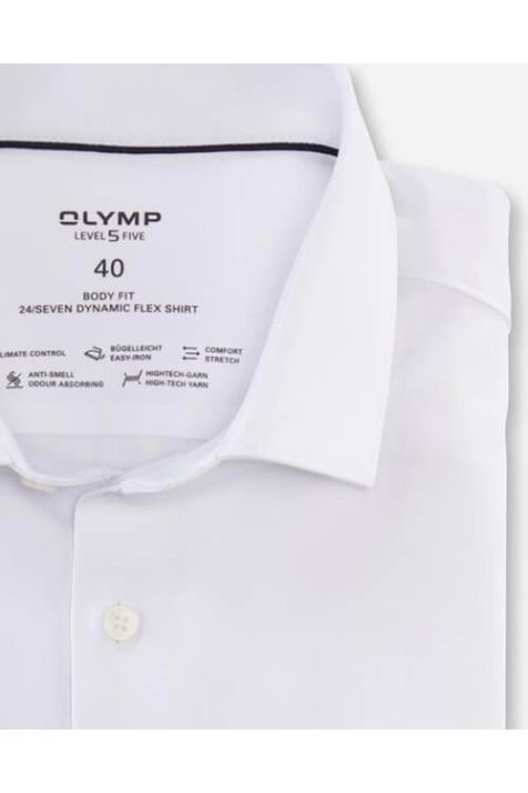 Men's Shirt Olymp Regular Plain collar French Long sleeve