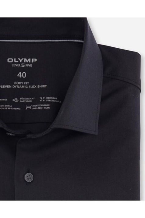 Men's Shirt Olymp Regular Plain collar French Long sleeve