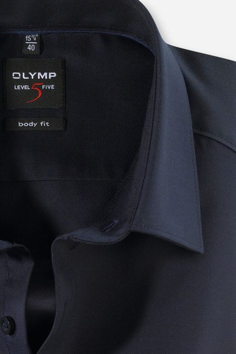 Chemise Homme Olymp Regular Uni col Classique Manche longue