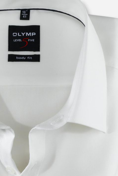 Chemise Homme Olymp Regular Uni col Classique Manche longue