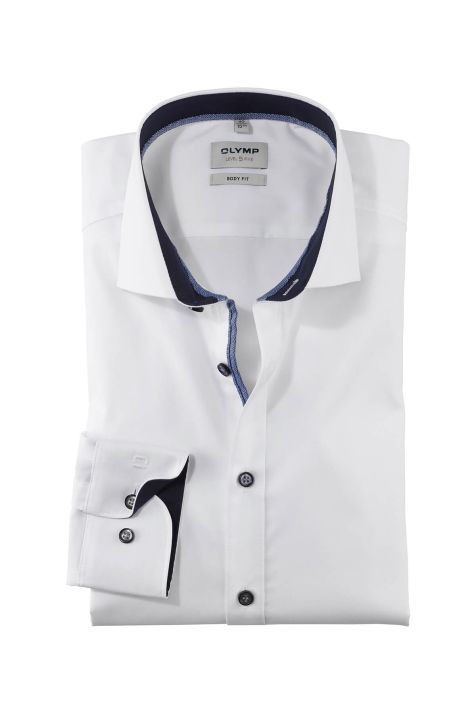 Men's Shirt Olymp Regular Plain collar French Long sleeve