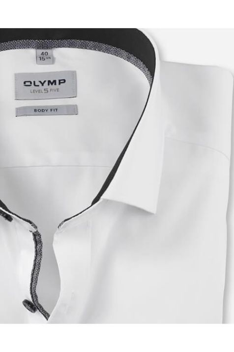 Men's Shirt Olymp Regular Plain collar French Long sleeve