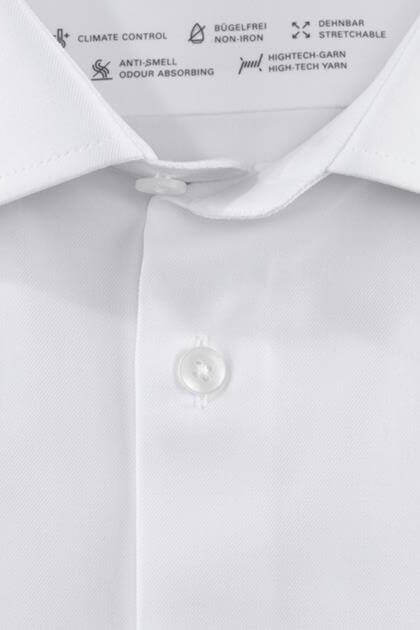 Camisa Hombre Olymp Classic Lisa cuello Francés Manga corta