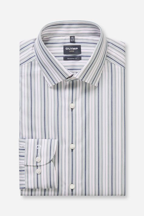 Men's Shirt Olymp Classic Stripe collar French Long sleeve