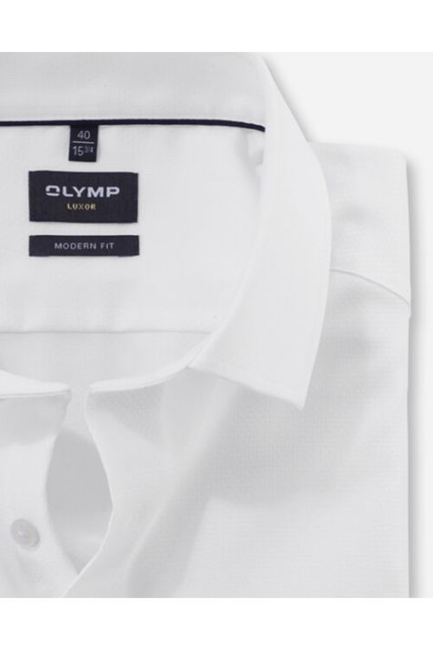 Men's Shirt Olymp Classic Plain collar French Long sleeve