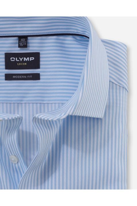 Camisa Hombre Olymp Classic Rayas cuello Francés Manga larga