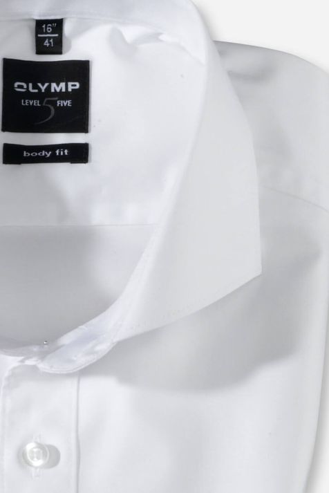 Men's Shirt Olymp Regular Plain collar French Long sleeve