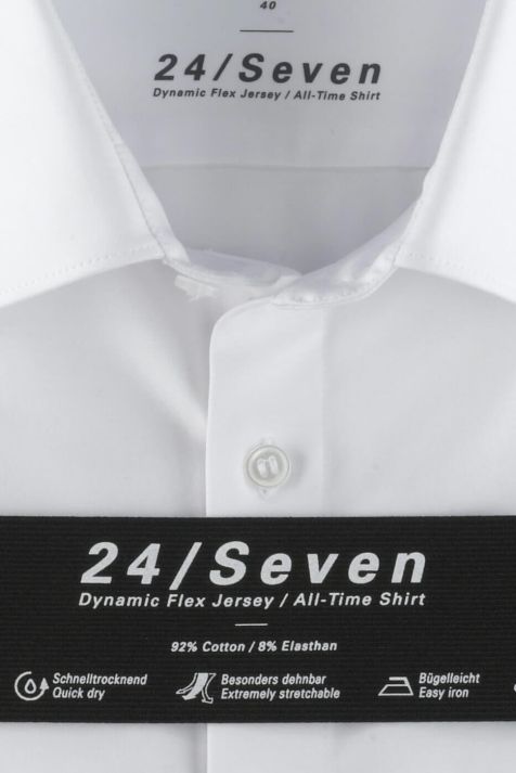 Men's Shirt Olymp Regular Plain collar Italian Long sleeve